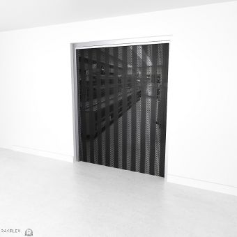 Black Mesh Fly Screens