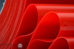 RED PVC STRIP CURTAIN / PVC ROLL 